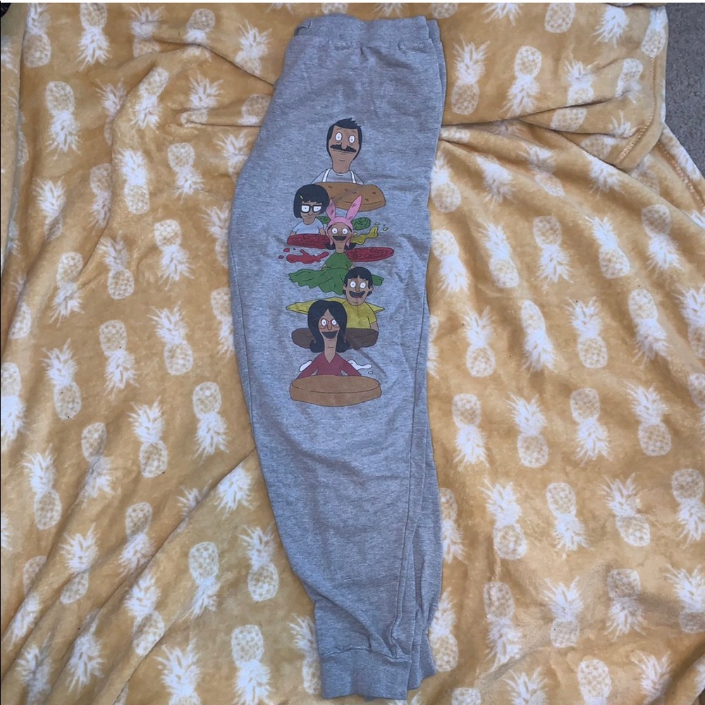 Bob’s Burgers sweatpants joggers sized medium